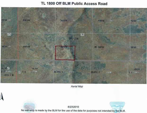 0 Off Blm Public Usage, Plush, 97637