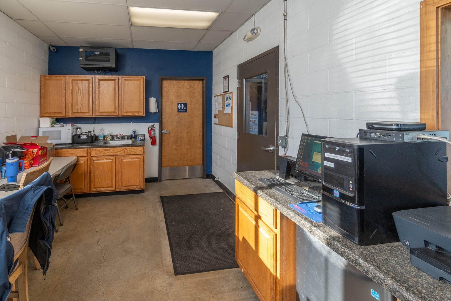 Office with lunch room