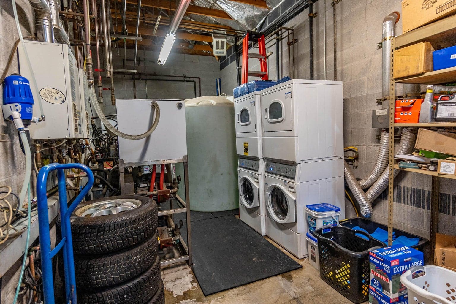 Laundry area