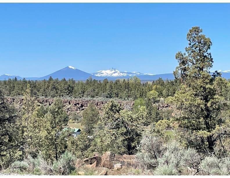 Mountain view from homesite
