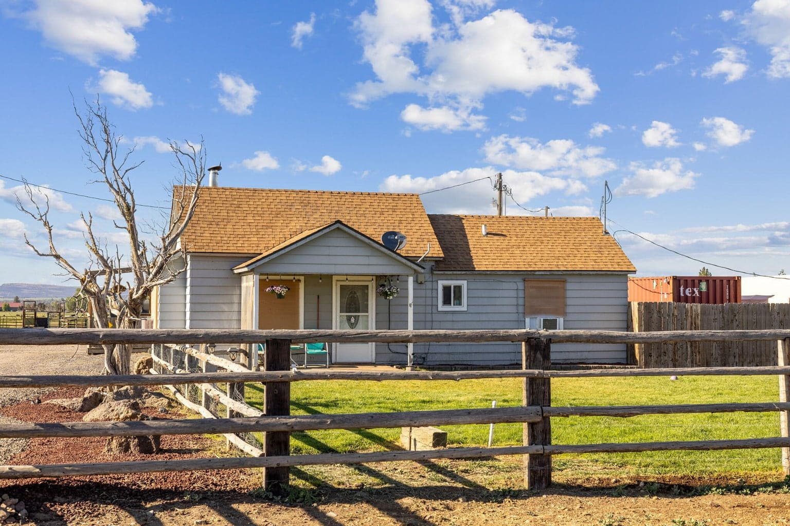 Quaint farmhand house just down the road.