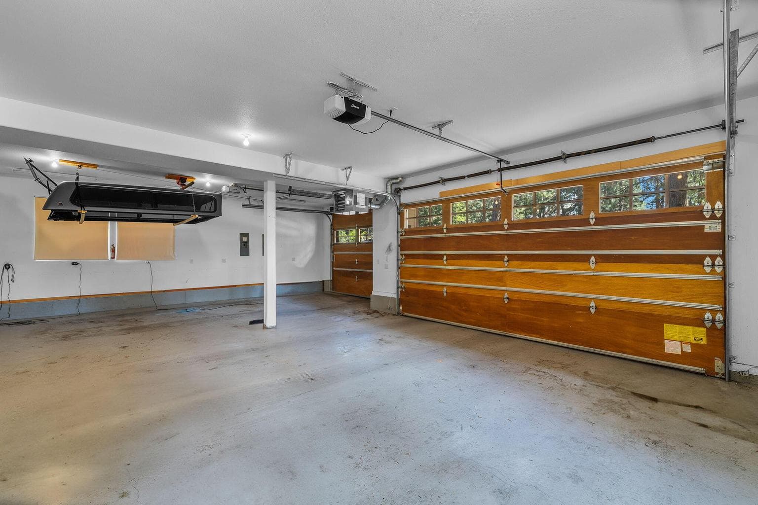 Triple attached Garage