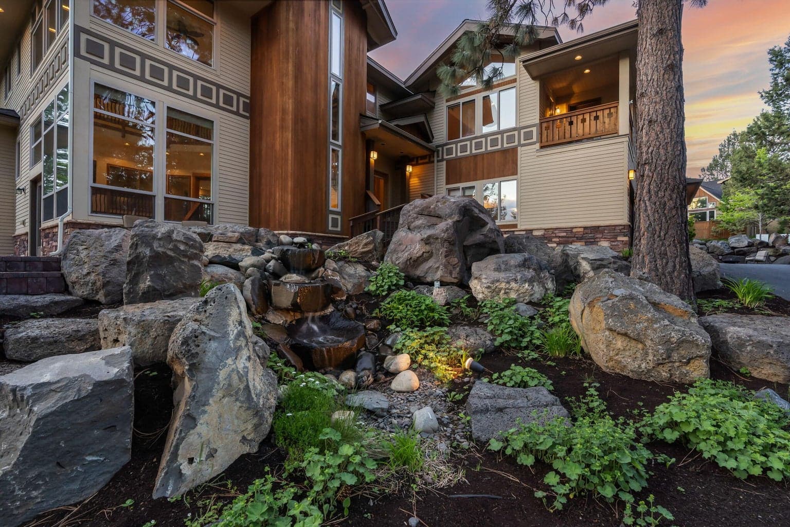 Beautiful water feature