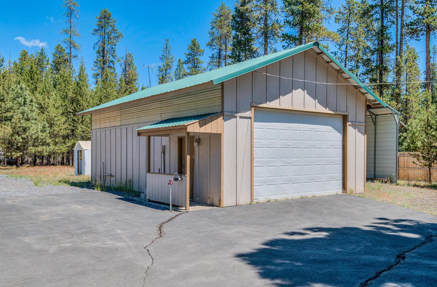shop and RV carport