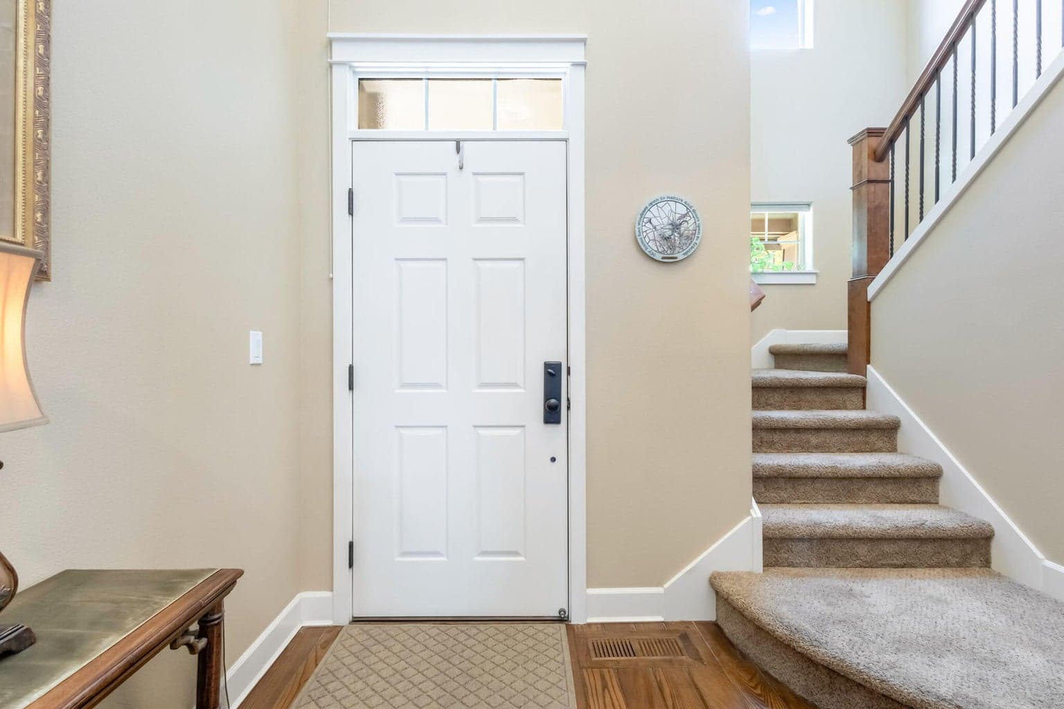 Vaulted entryway