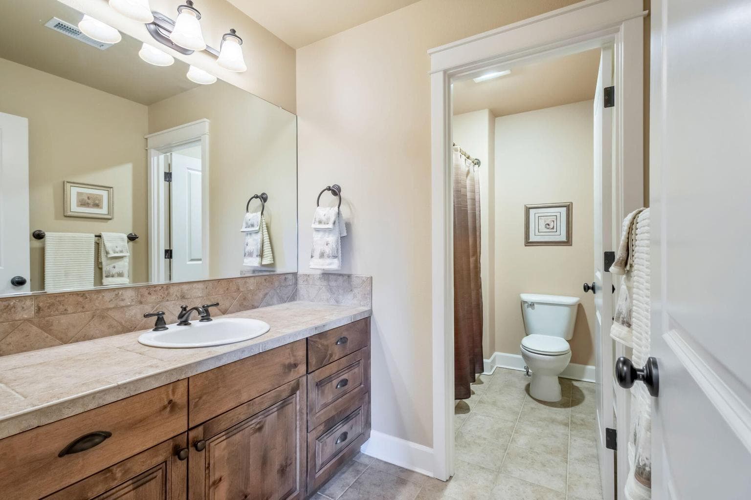 Upstairs bathroom