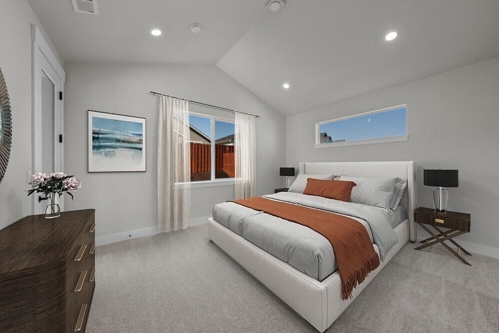 Home will be similar to virtually staged photo shown.
