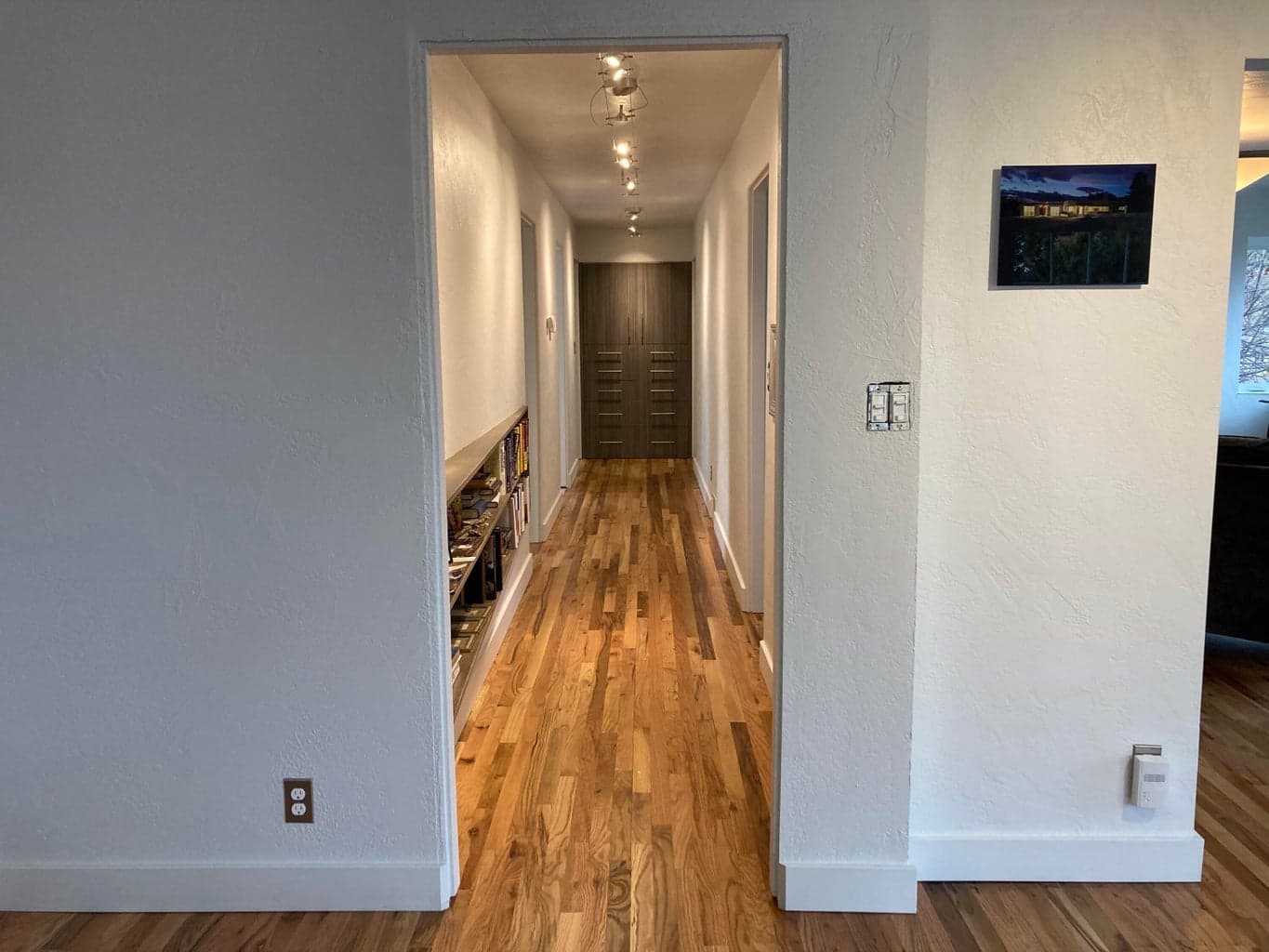 built-in organizer