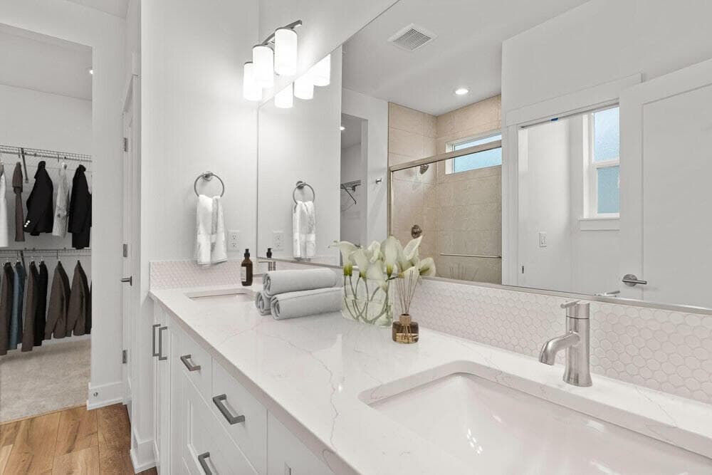 Home will be similar to virtually staged photo shown.