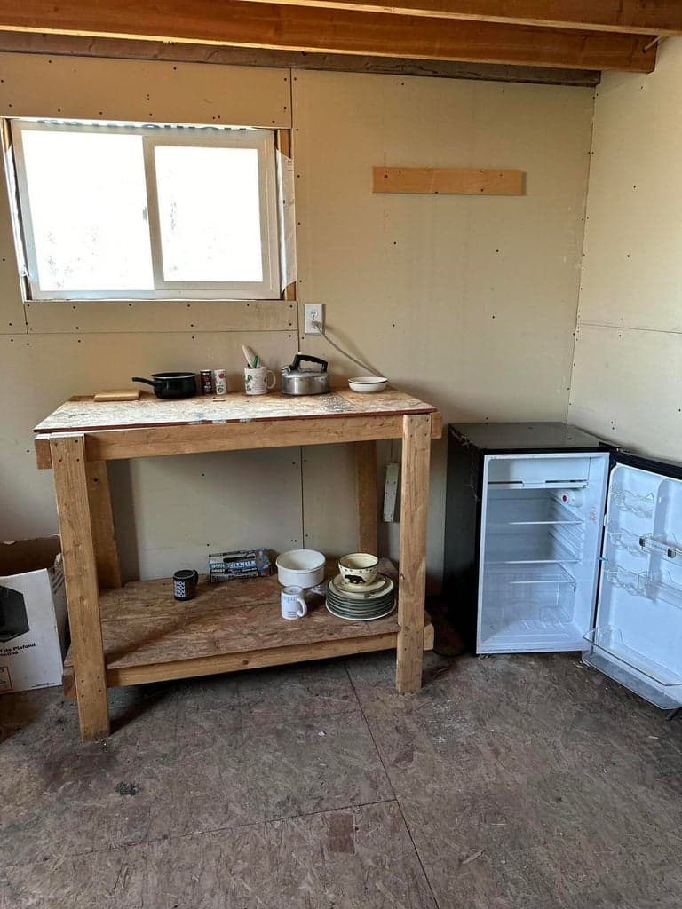 Inside the cabin