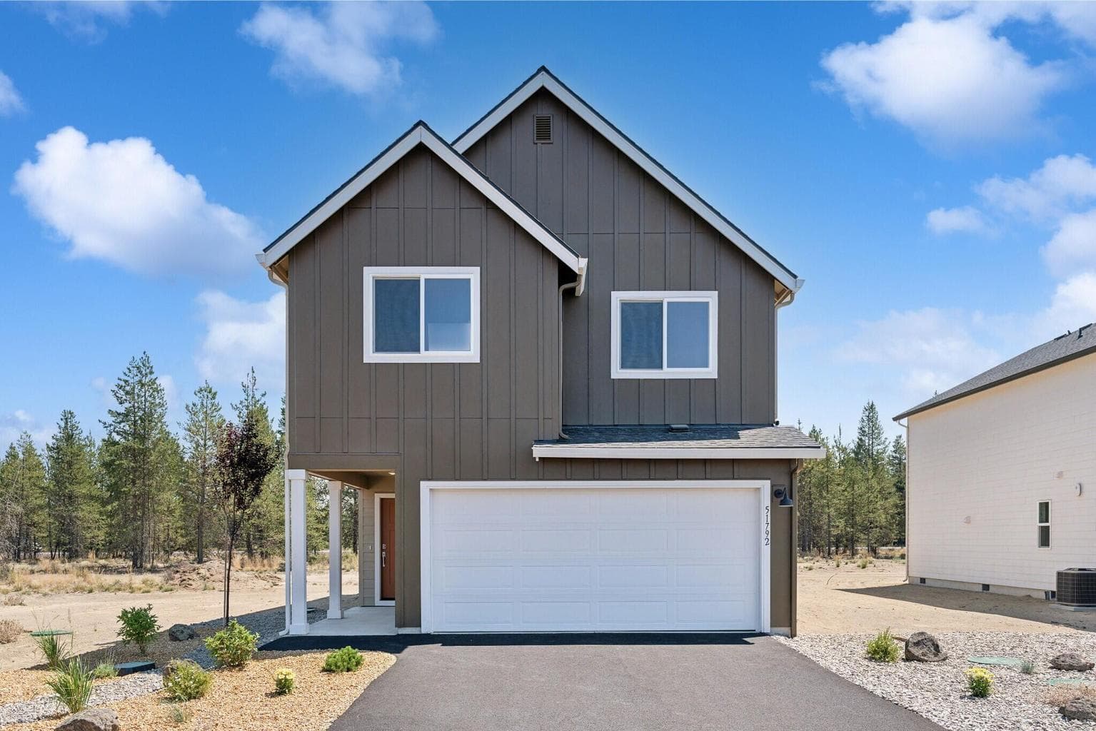 Actual pic of the front of the home.