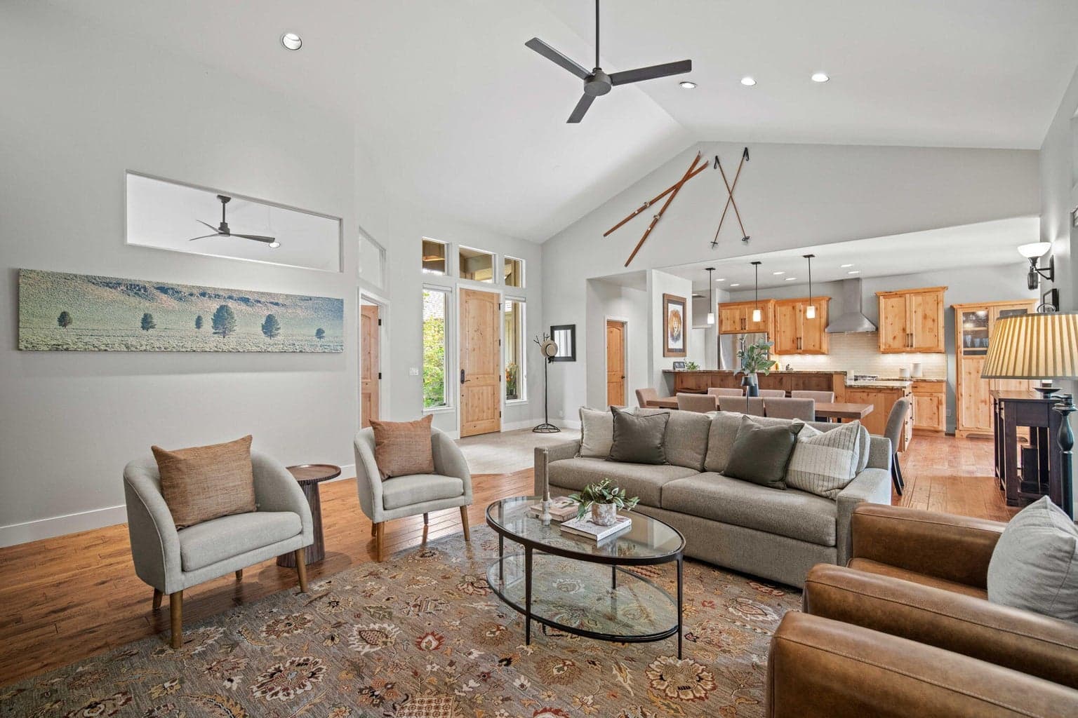 Vaulted ceilings