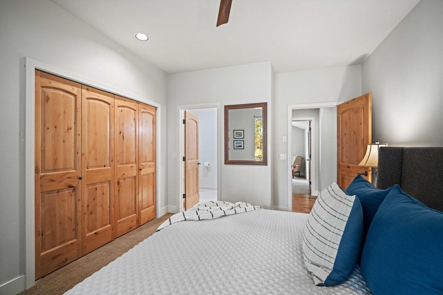 Spacious closets