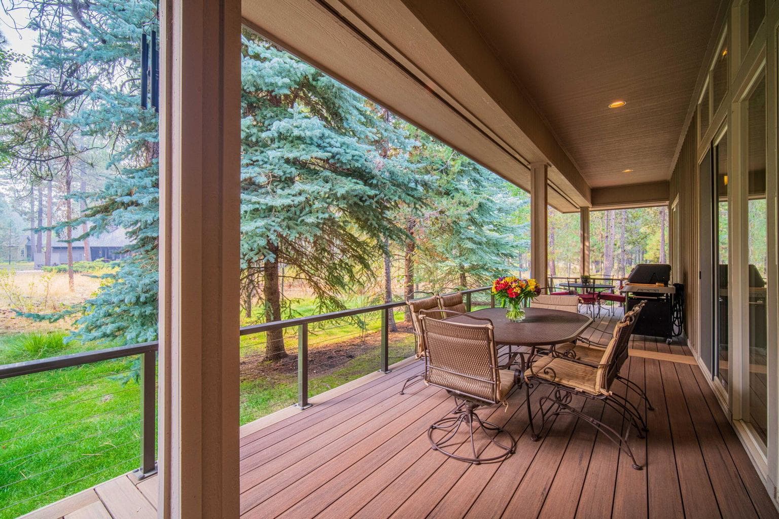 Private outdoor living spaces