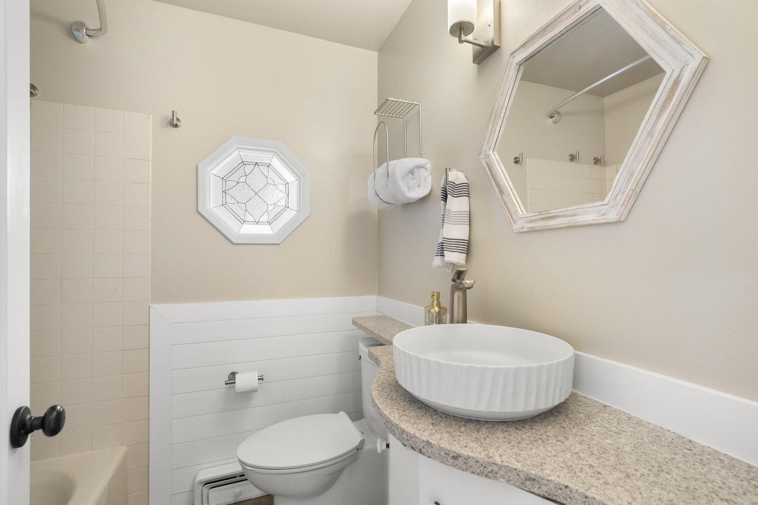 Full bath on main floor