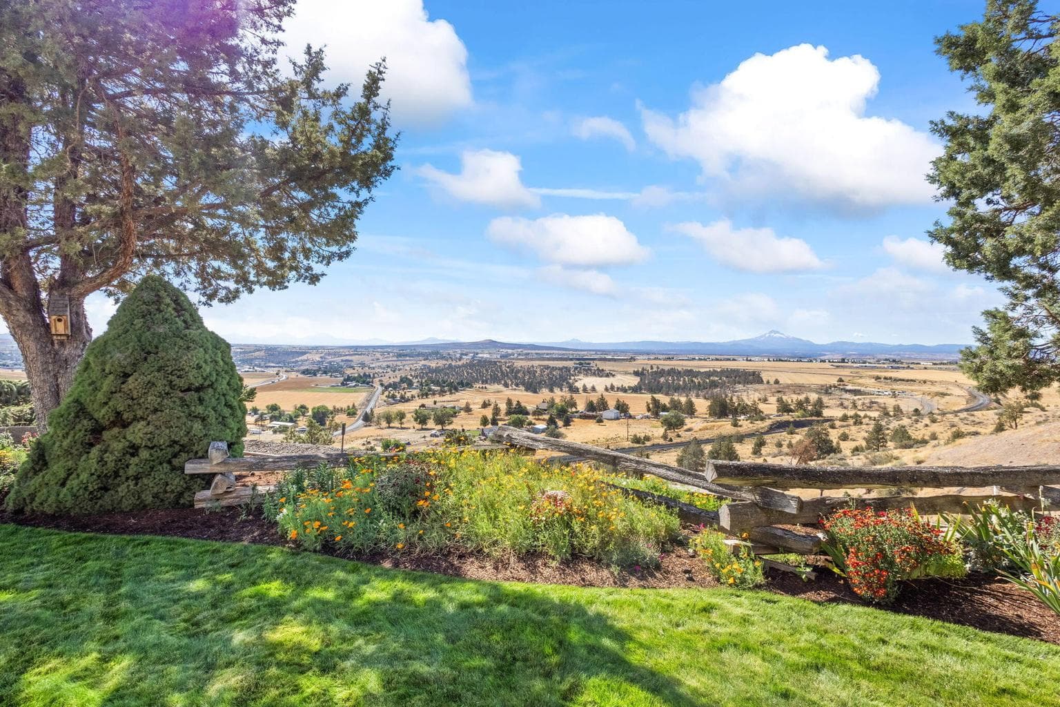 View to the Farmland and Valley below