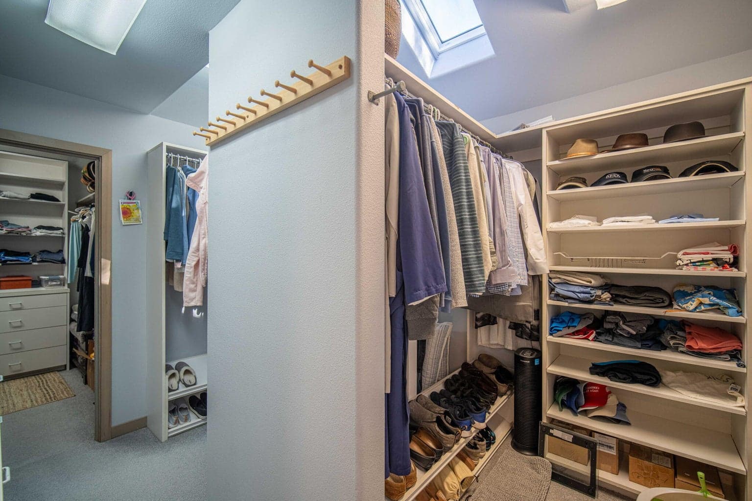 Primary closets