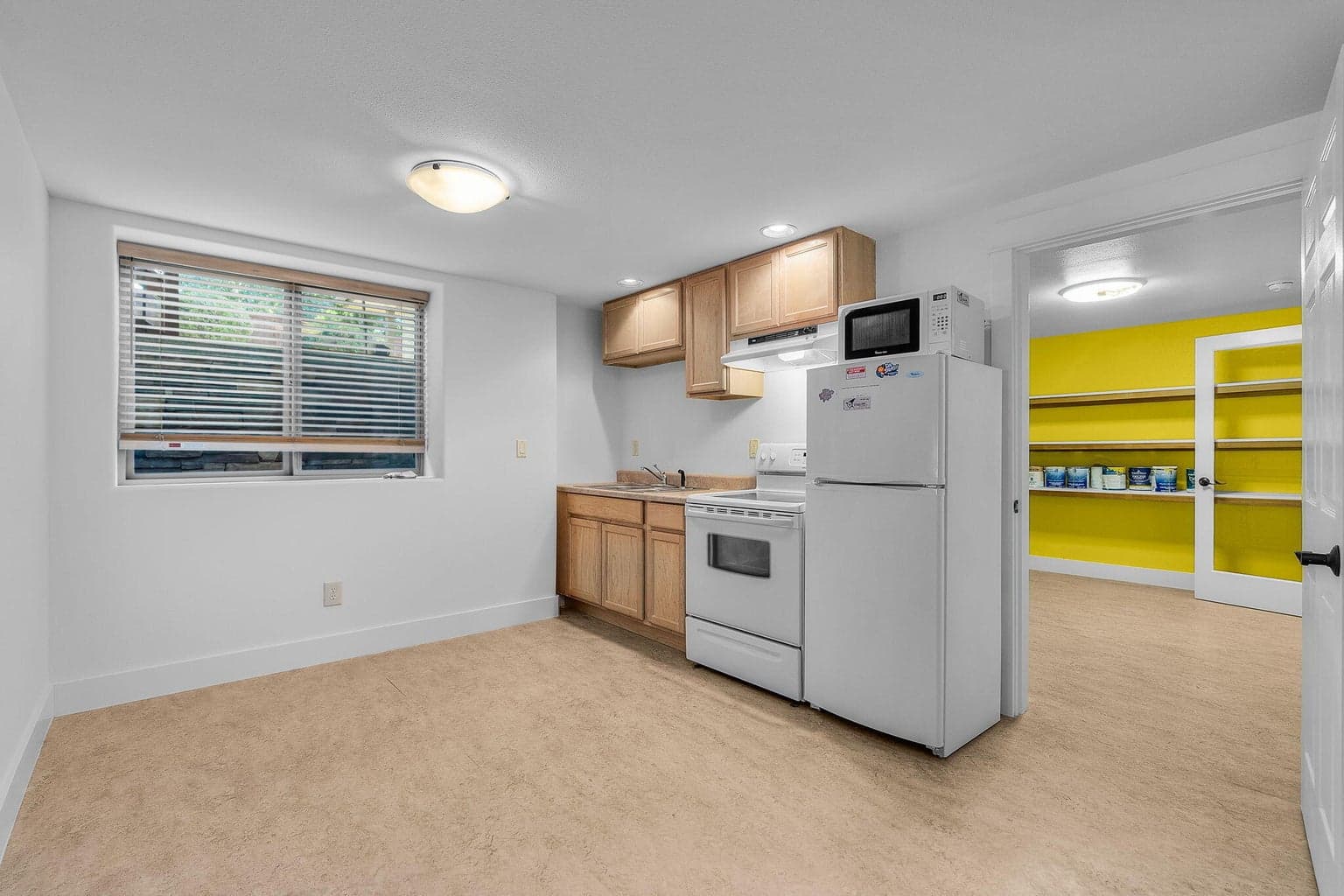 Lower level kitchen