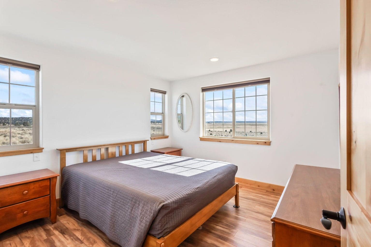 Primary bedroom on the main floor