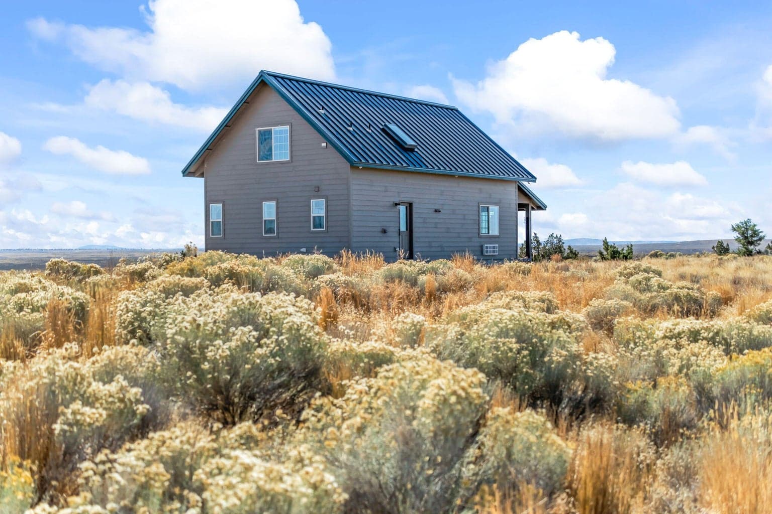 Modern cabin on 320 acres