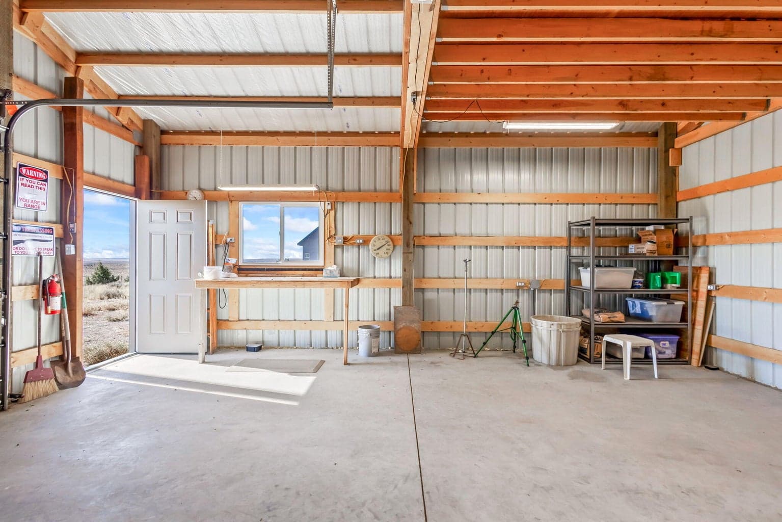 24x24 garage/shop with overhead door