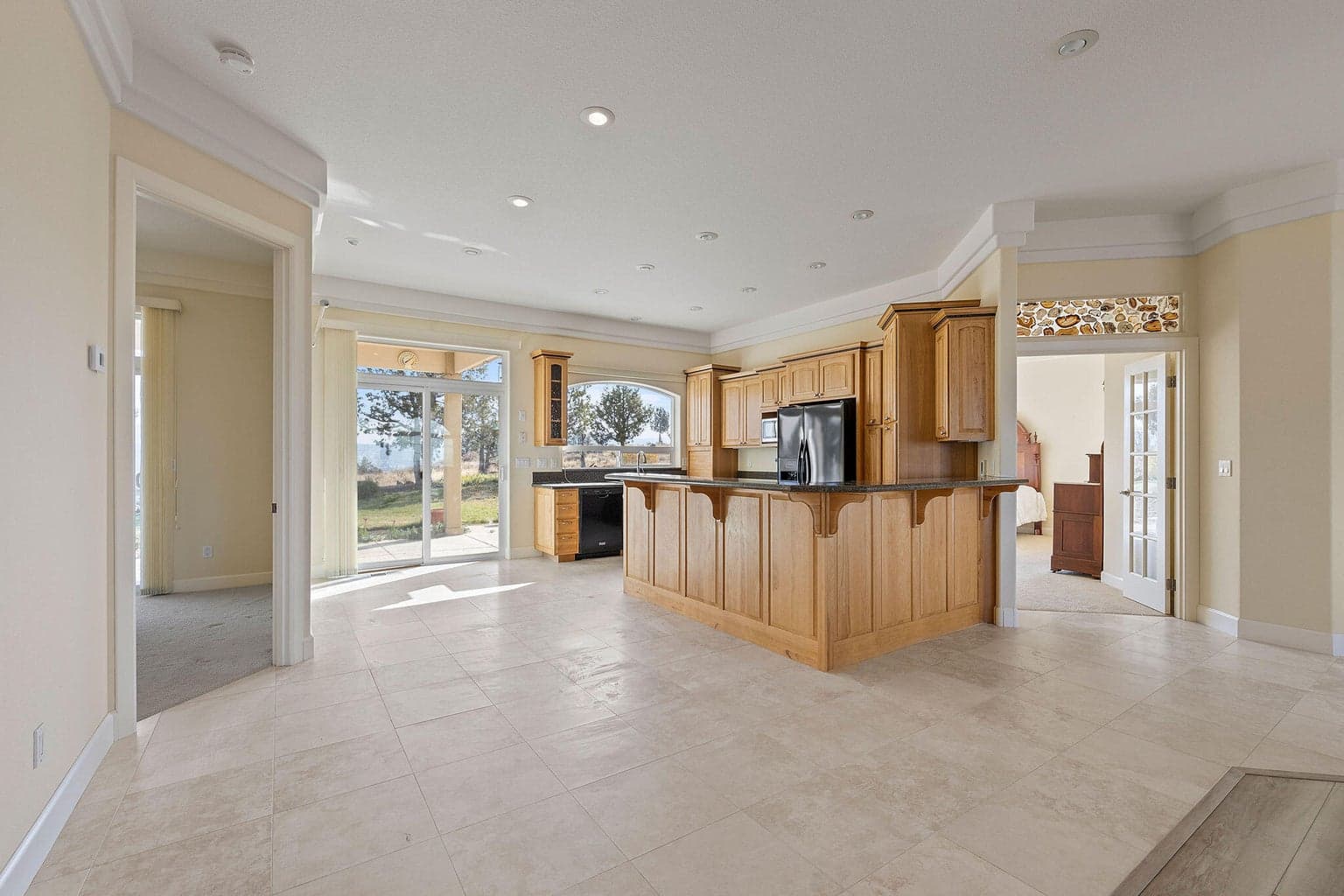 Imported Italian Tile with Radiant floor heating.