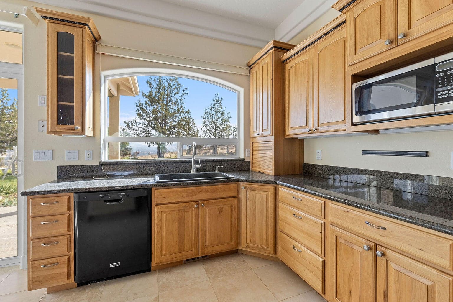 Custom cabinets throughout the home.
