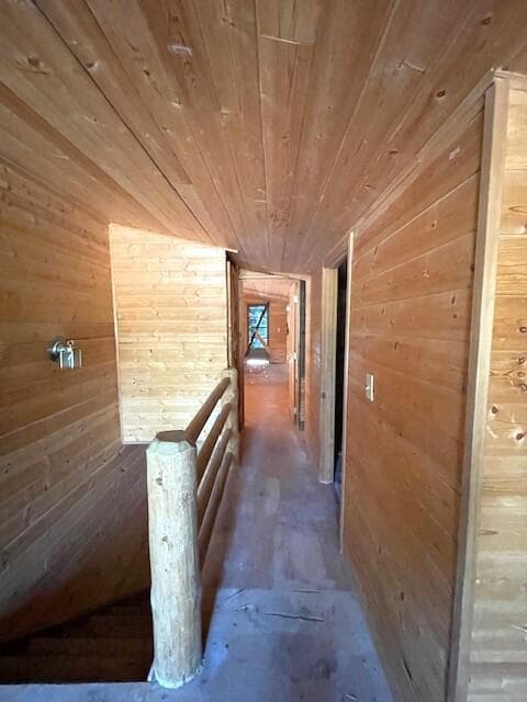 upstairs