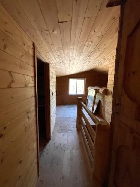 upstairs