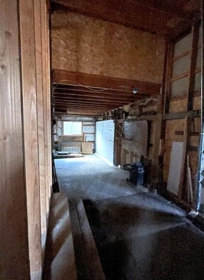 front of shop floor level