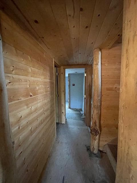 upstairs