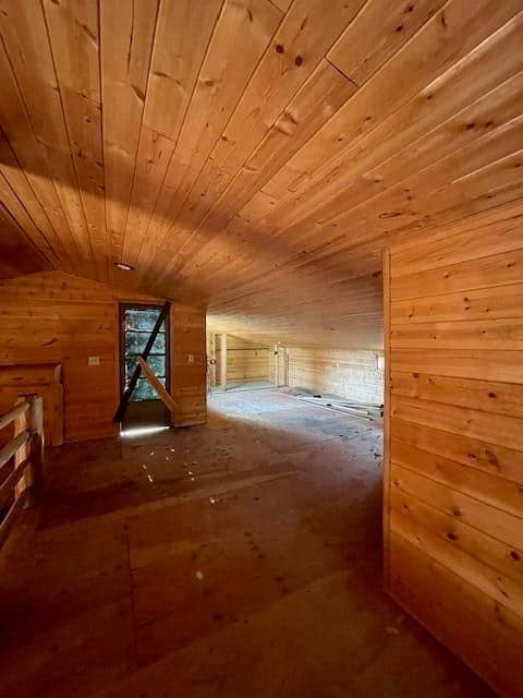 upstairs