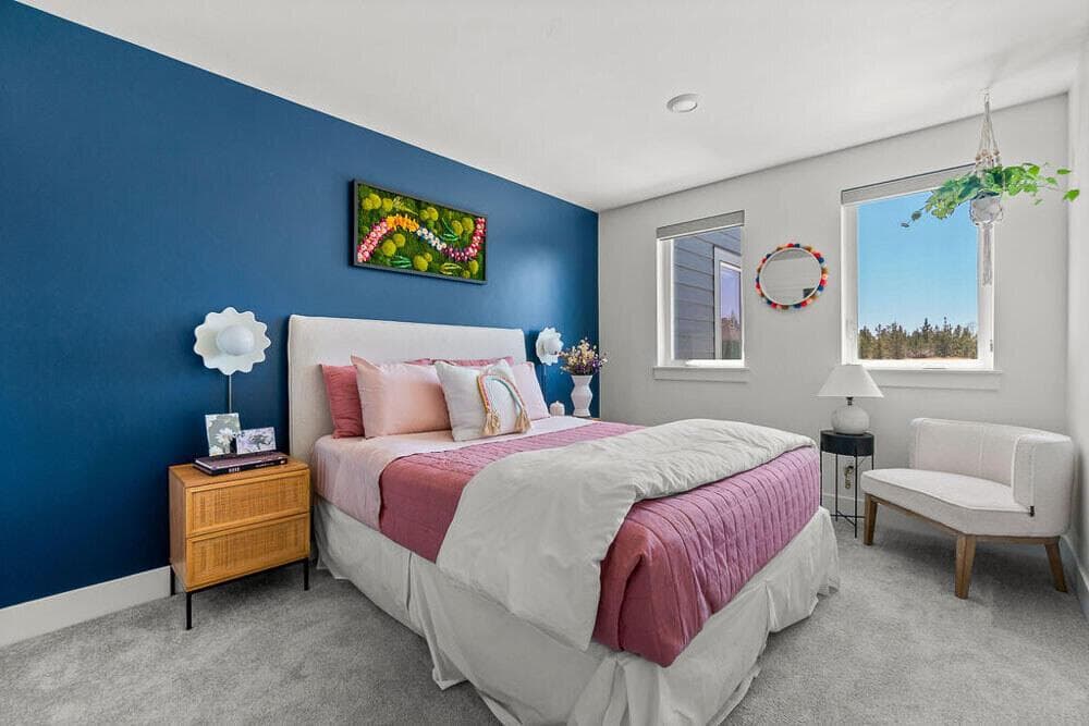 Virtually staged photo of like-kind home. Some options may vary.