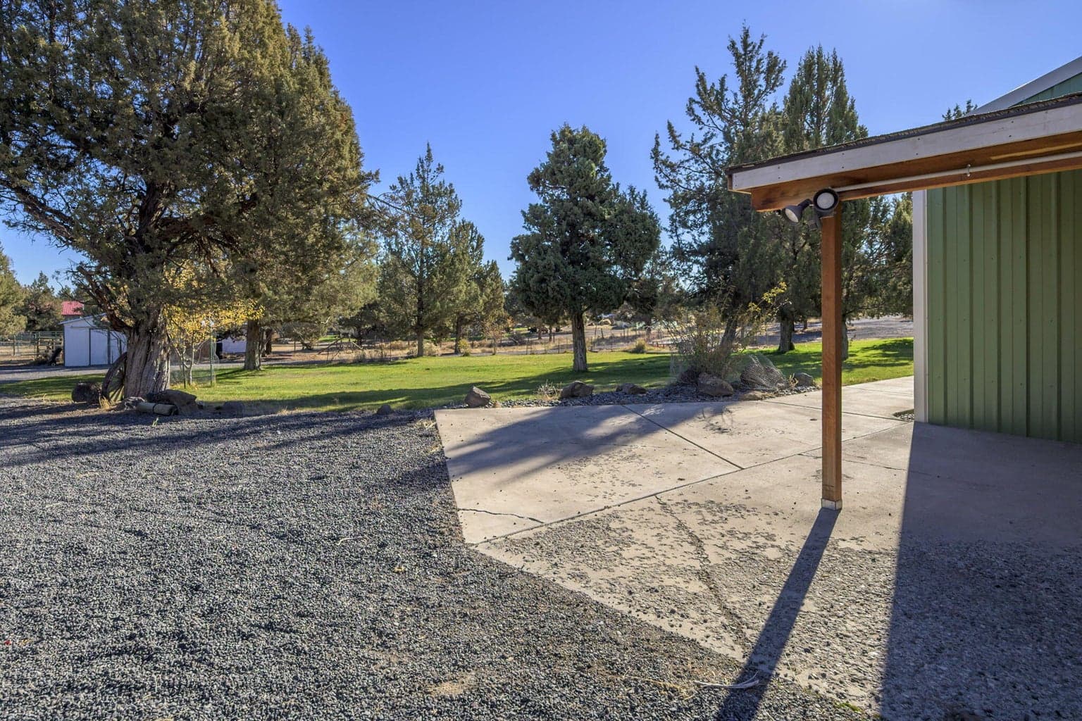 Park-like setting