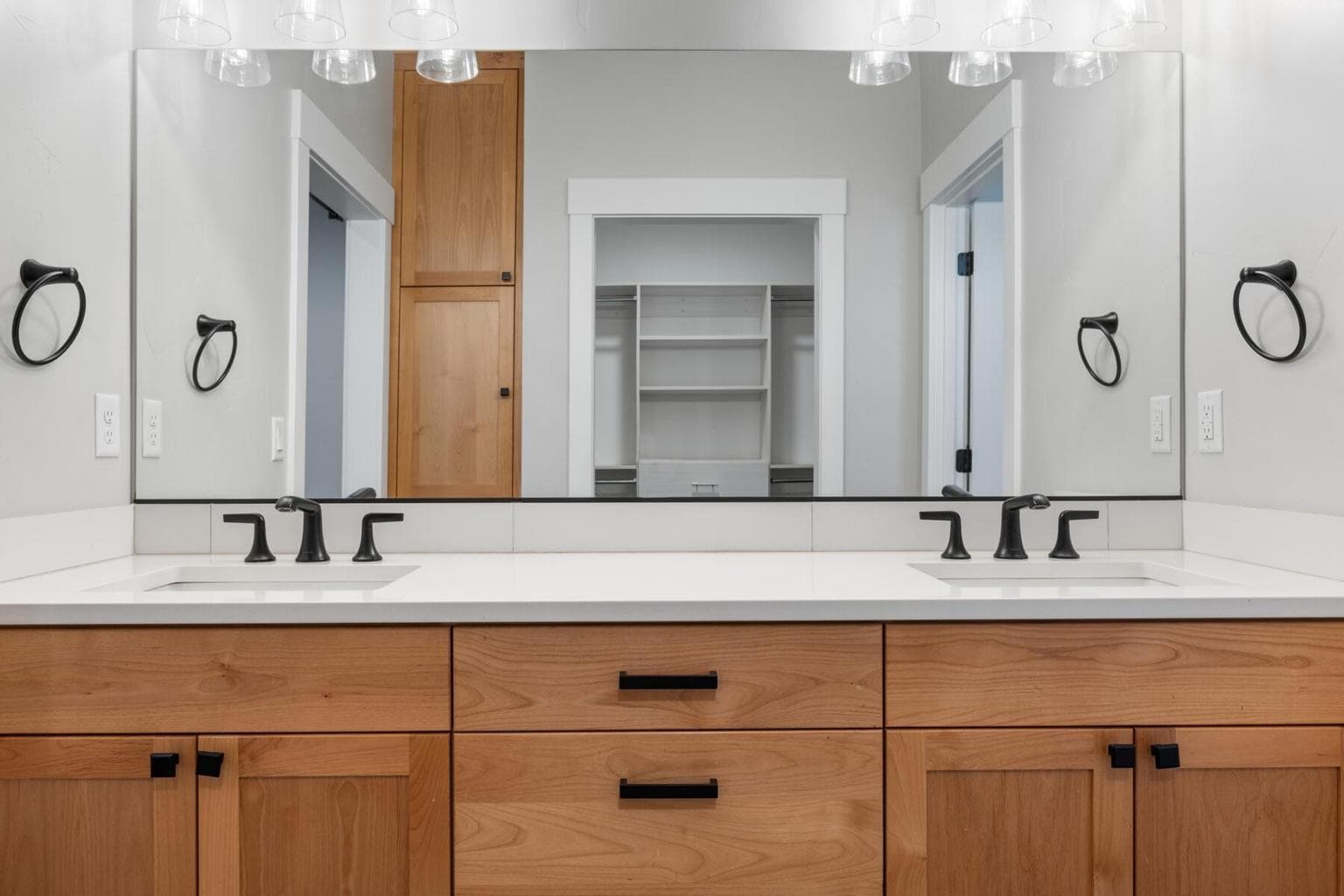 double vanity for the primary bathroom