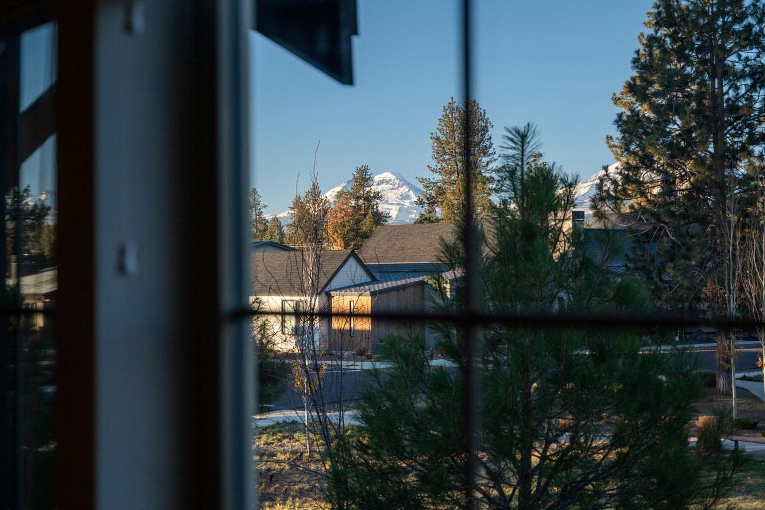 Mountain views from the house