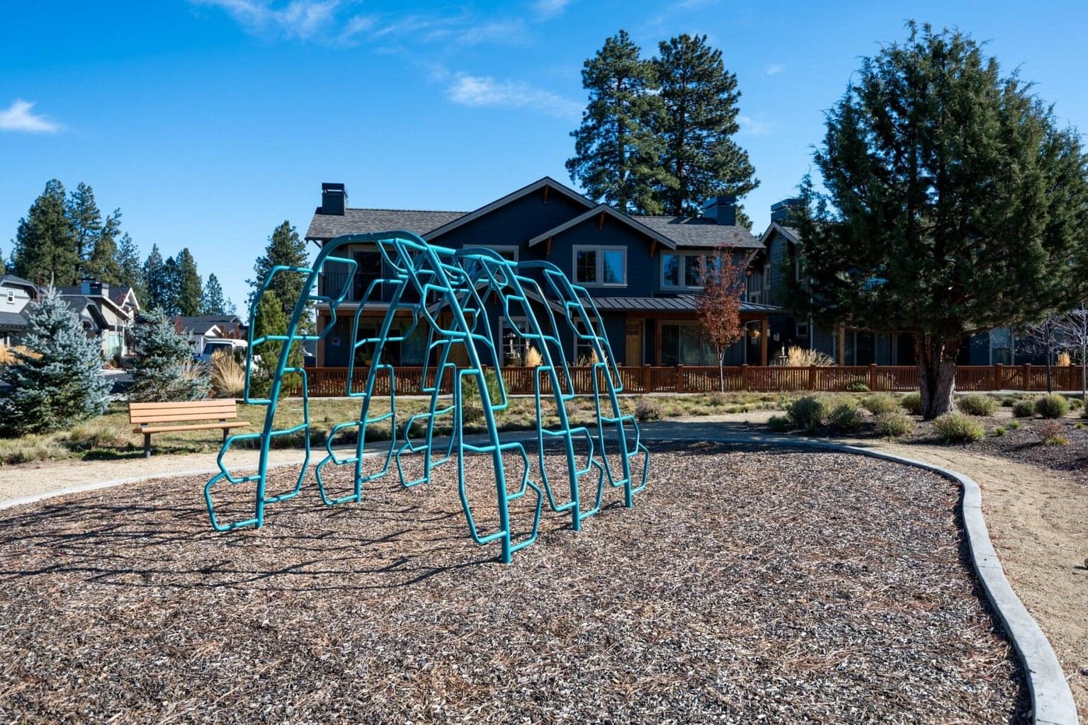 playground area at the park