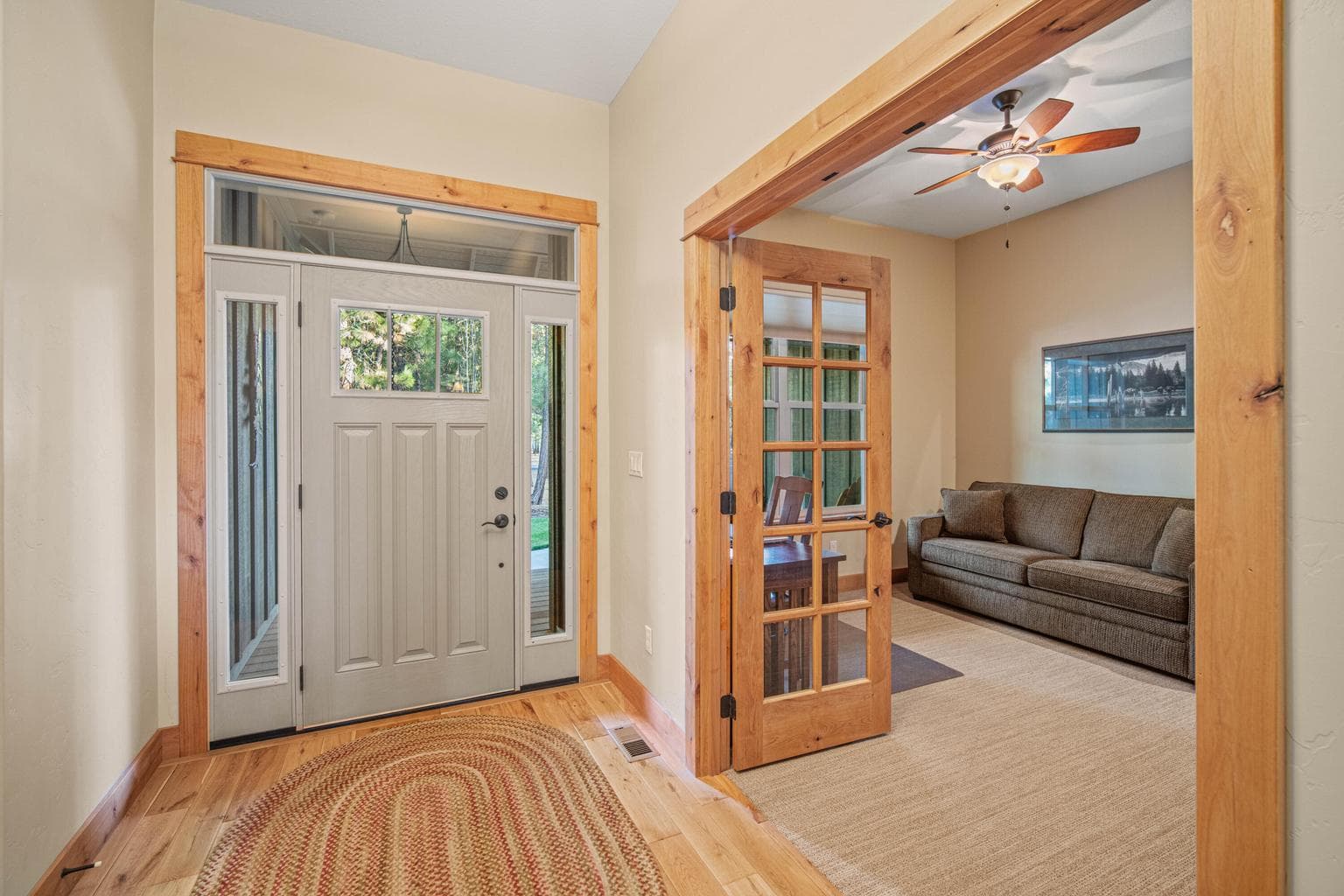 One of the Guest Rooms is currently being used for a home office.