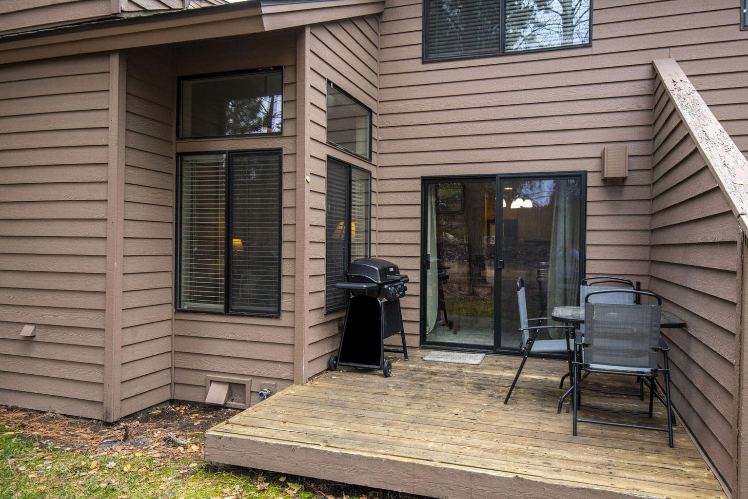 Plenty of space for cooking and dining.