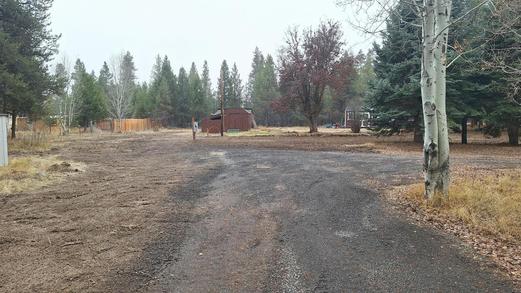 Nice, level property ready for your new build or manufactured home.