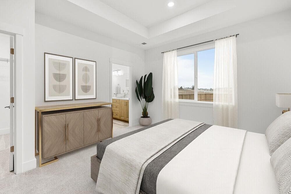 Primary Suite. Photos have been virtually staged.