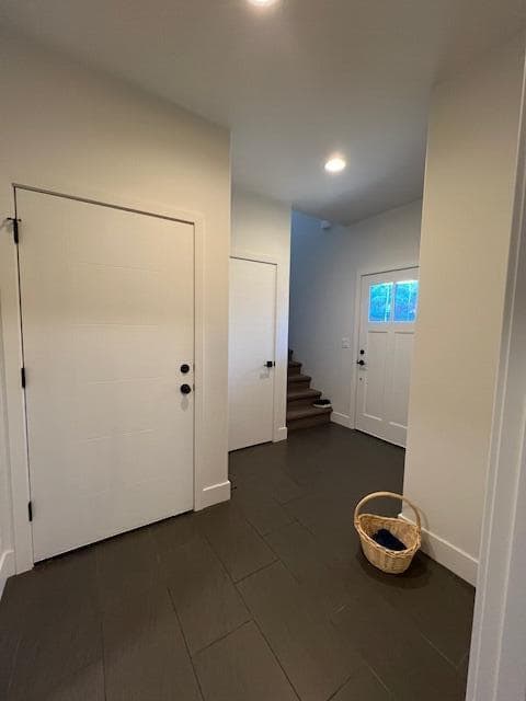 Storage/radian floor heat source in closet