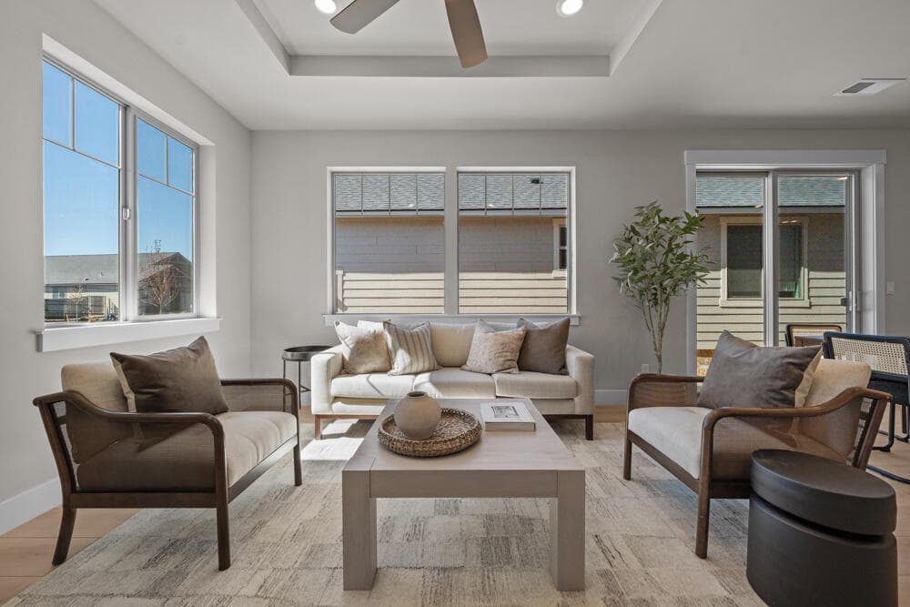 Photos are of model home. Colors will vary.