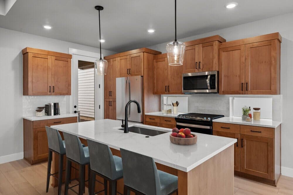 Photos are from model home. Colors and finishes will vary.