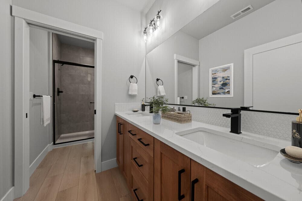 Photos are from model home. Colors and finishes will vary.