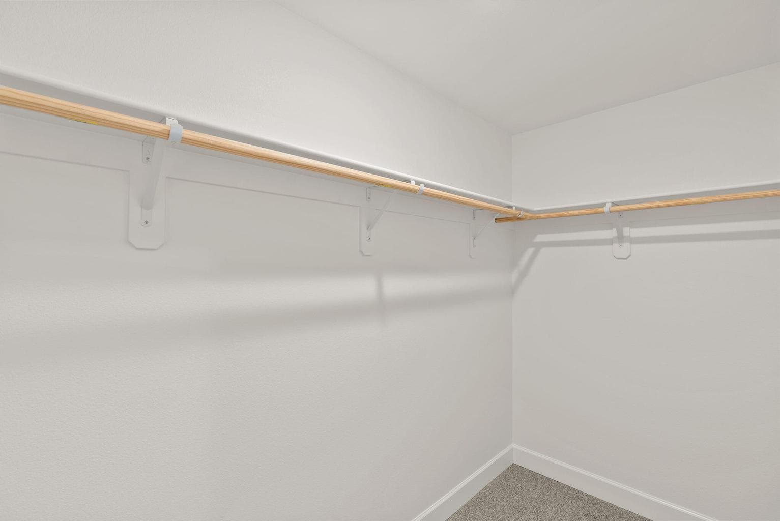 walk-in closet for primary