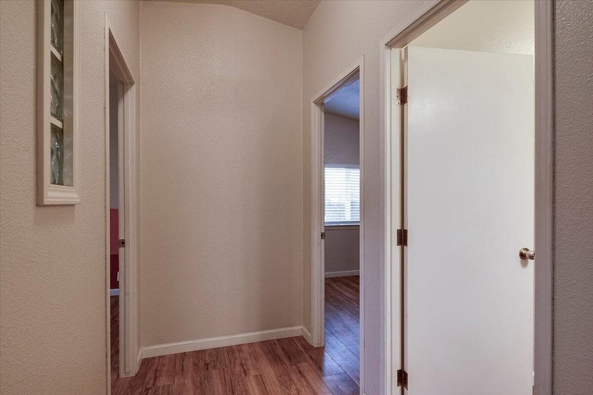 To guest bath, 2nd & 3rd bedrooms