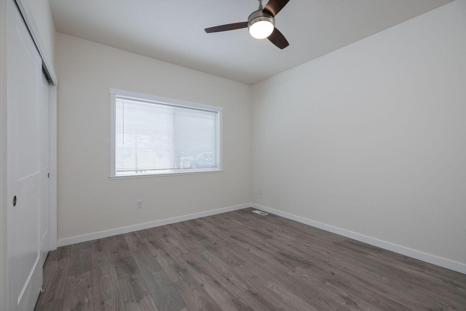 bedroom #2 is 13 x 11 and has ceiling fan
