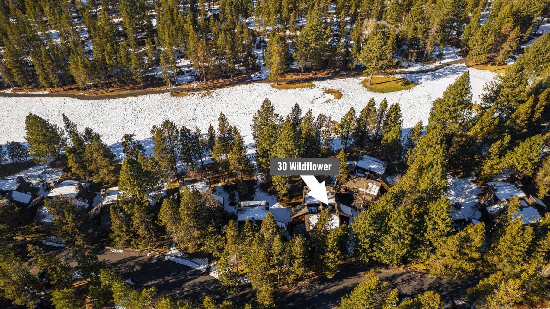Located overlooking the fairway of the Meadows Golf Course