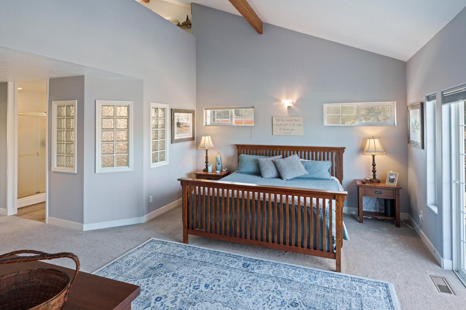 Large primary suite
